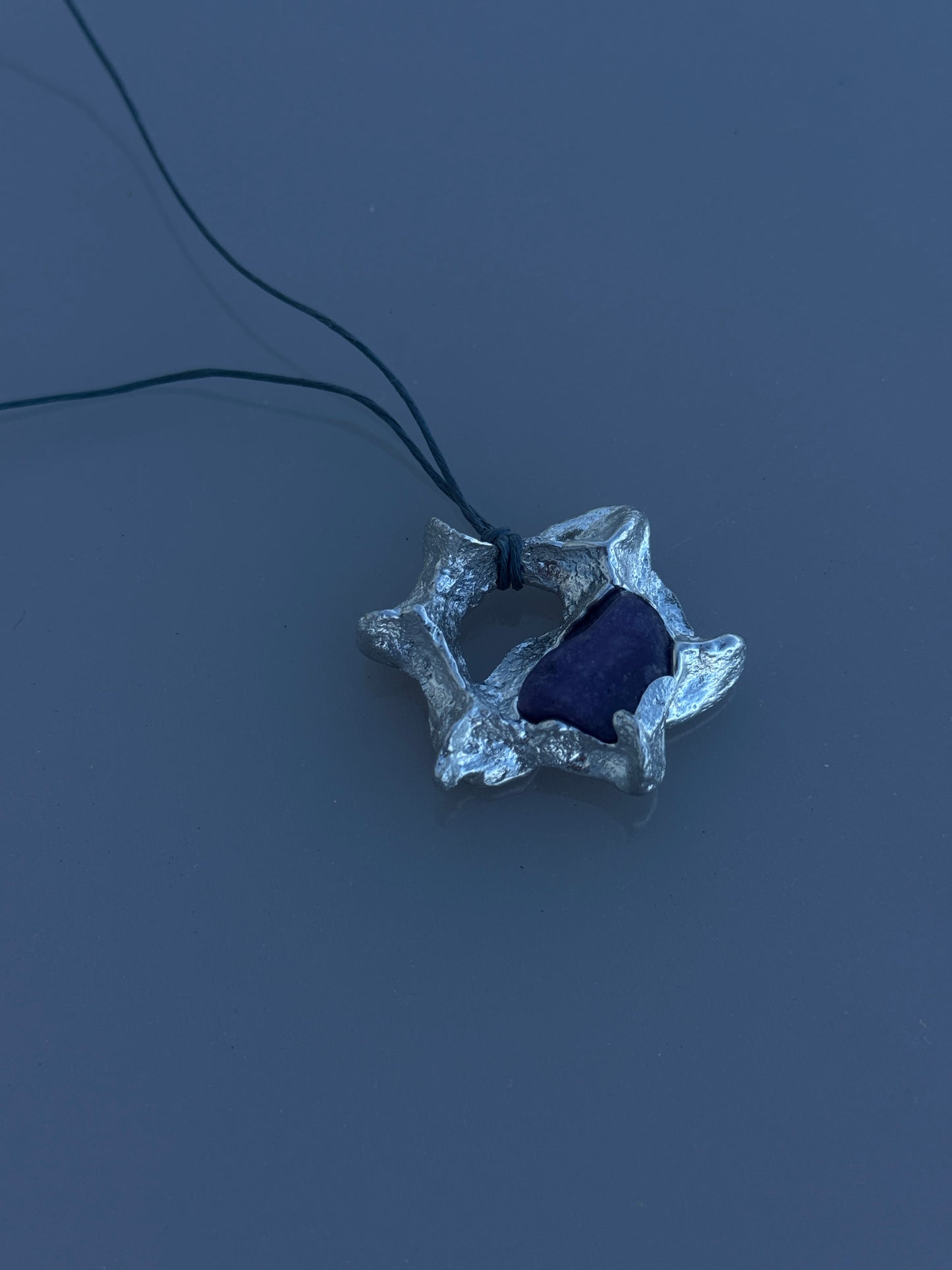 Mini Fossil Necklace w/ Stone