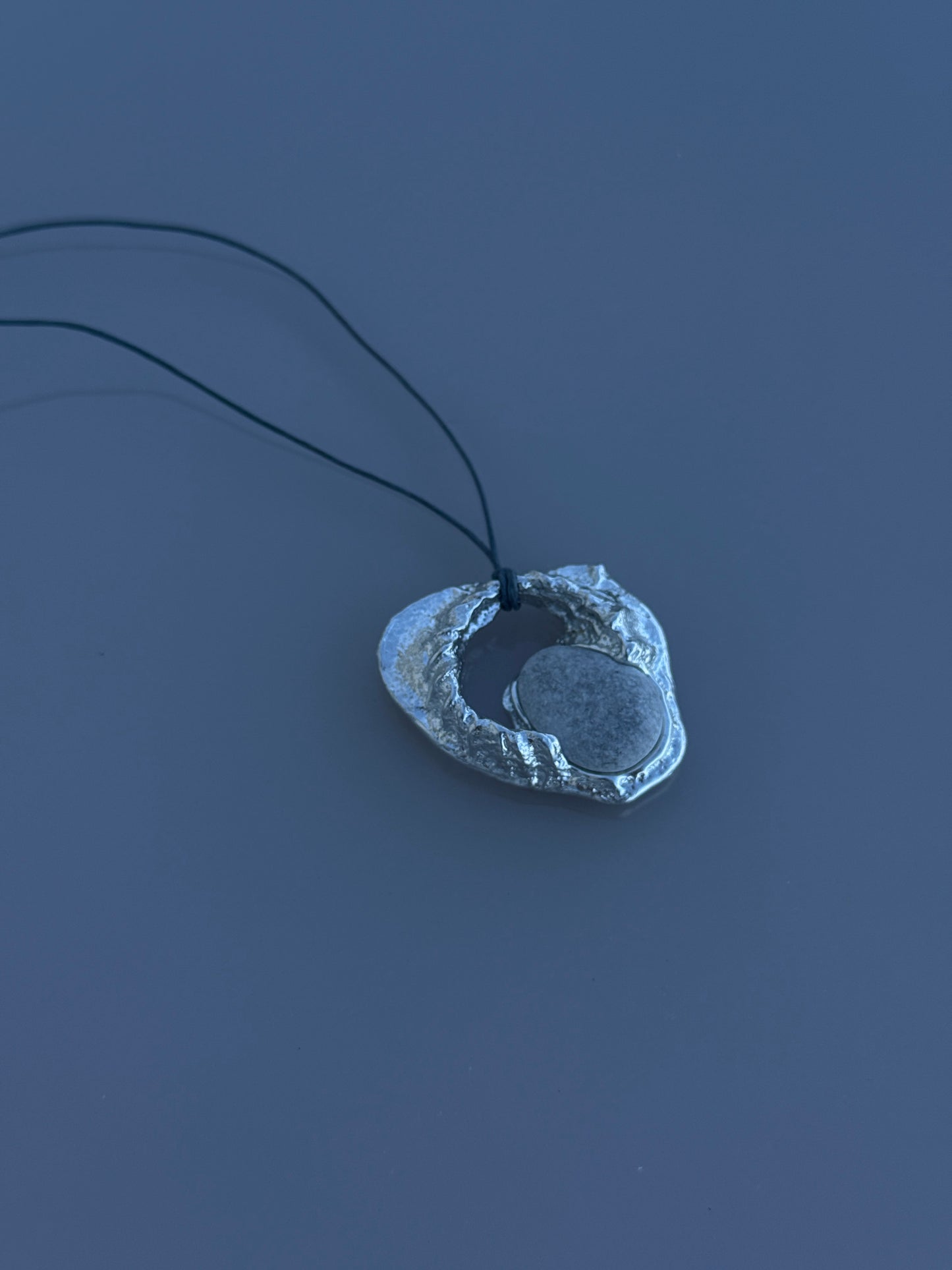 Mini Fossil Necklace w/ Stone