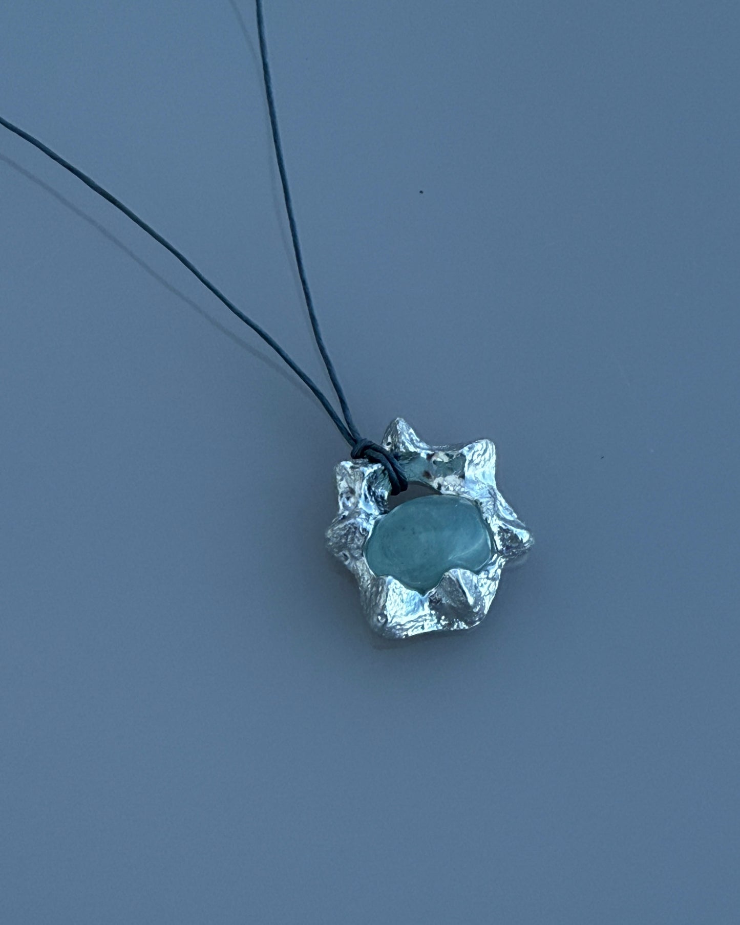 Mini Fossil Necklace w/ Stone