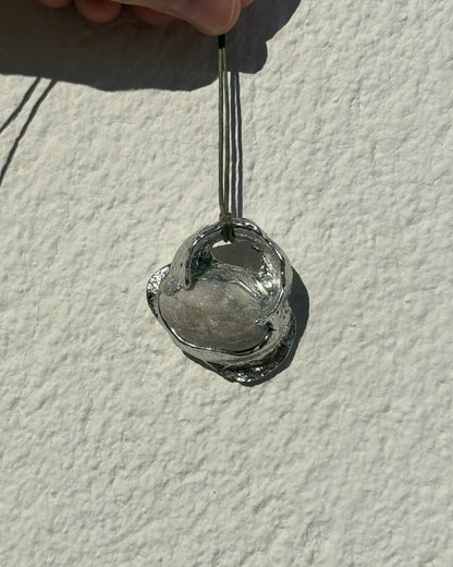 Mini Fossil Necklace w/ Stone